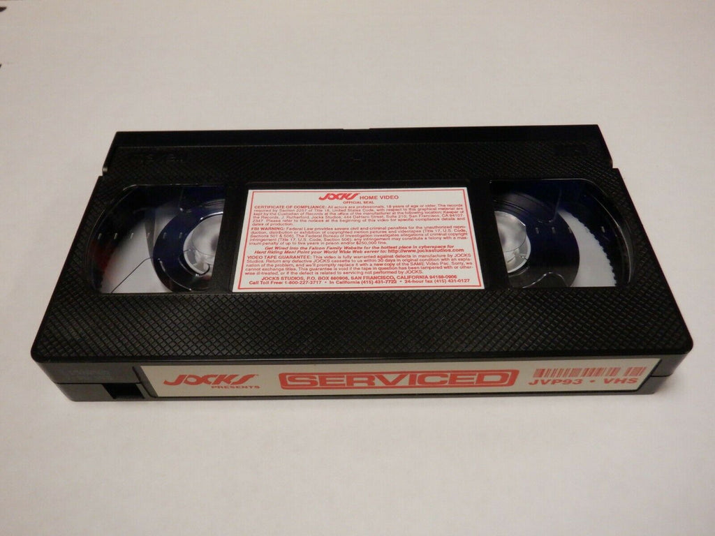 Serviced Gregor Yelson Karl Tenner Jocks Gay Male Adult VHS 021820AMP