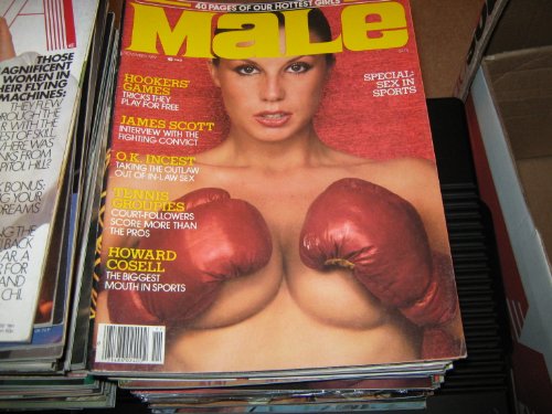 Male Adult Magazine (Howard Cosell...The Biggest Mouth In Sports , James Scott...Fighting Convict ,, November 1979)