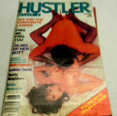 Hustler Fantasies Digest Magazine"Slutty Neighbors" August 1988 ex070313lm-ep