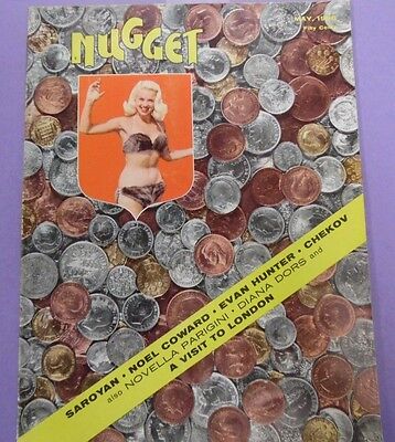 Nugget Magazine Dina Dors May 1956 040517lm-epa