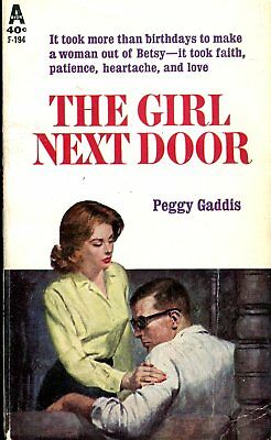 The Girl Next Door Adult Novel by Peggy Gaddis 1949 Avon Book 022418lm-ep