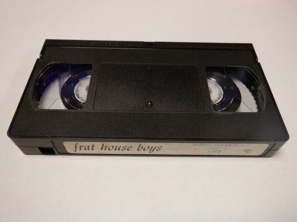 Frat House Boys Mardi Gras 1995 Part 2 Dry Gay Male Adult VHS 123019AMP3