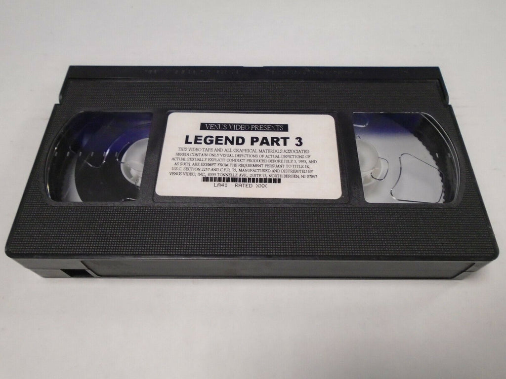 Legend Part 3 Venus Video Adult VHS 022819AMP