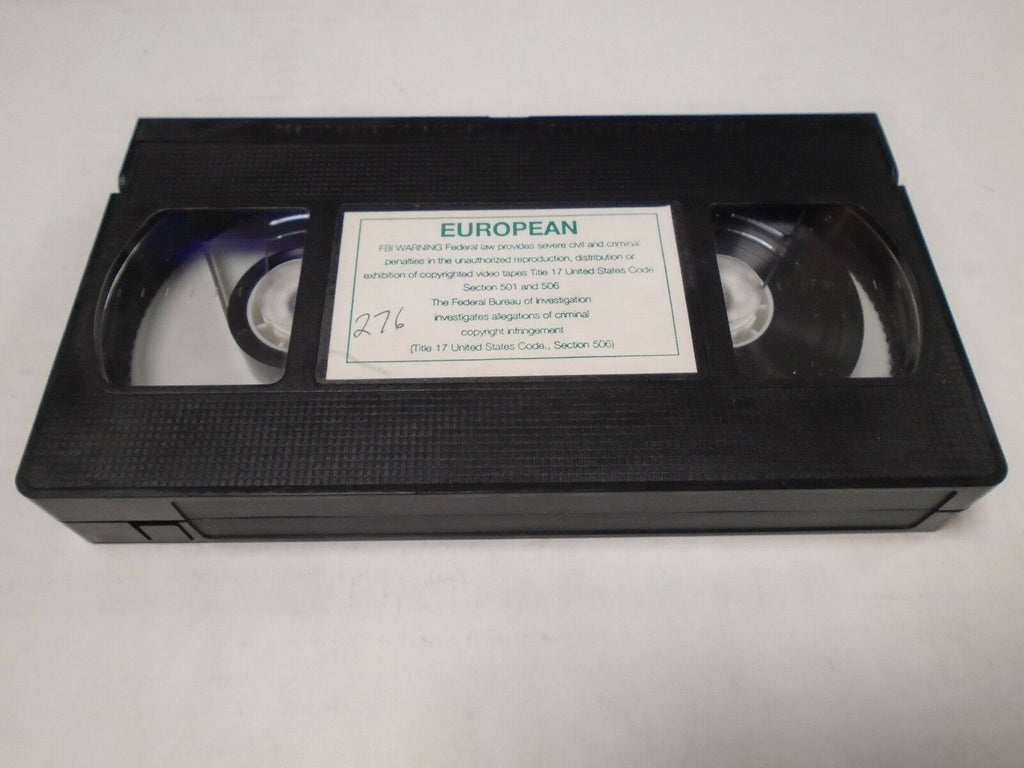 European #276 Horniest XXX Models Europe Vintage Adult VHS 011619AMP