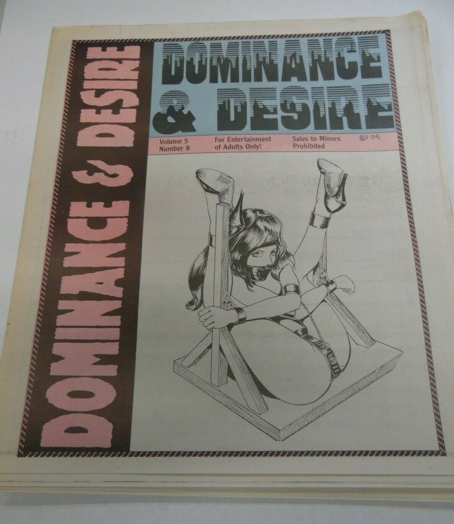 Dominance & Desire Newspaper vol.5 #8 1990's 121719lm-ep2