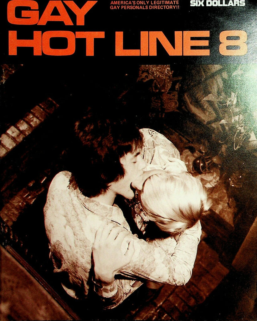 Gay Hot Line Magazine #8 1970's 030620lm-ep