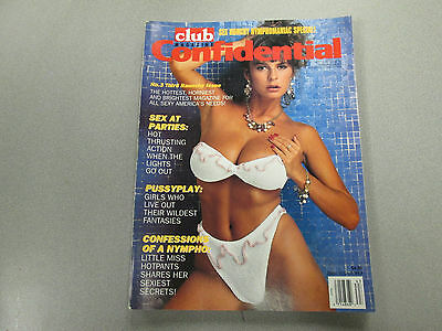 Club Confidential Adult Magazine Nymphomaniac Special 1991 vg 111914lm-ep