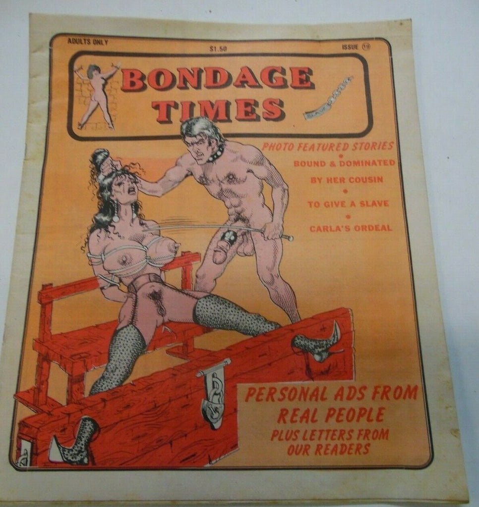 Bondage Times Newspaper Bound & Dominated #19 1984 012920lm-ep2