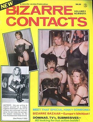 Bizarre Contacts Magazine vol.2 #4 1982 042118lm-ep - Used