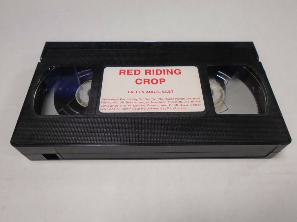 Red Riding Crop Fallen Angel East Adult VHS 011119AMP2