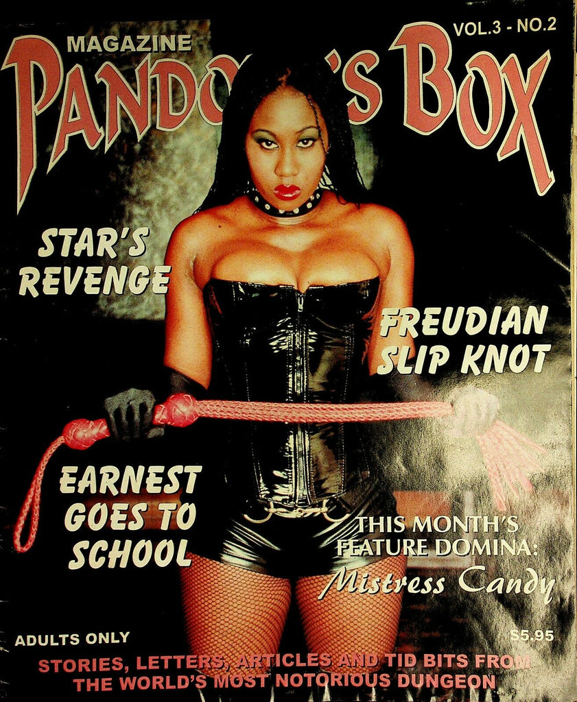 Pandora's Box Fetish Newspaper Mistress Candy vol.3 #2 1996 022020lm-ep