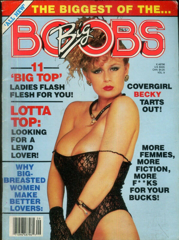 Unbranded Big Boobs Magazine Lotta Top / Christy Canyon vol.9 1987 022719lm-ep - Used