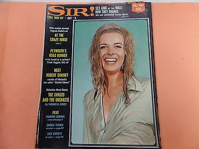 Sir! Busty Magazine Carole Turner July 1968 051416lm-ep