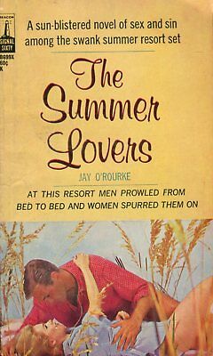 The Summer Lovers Novel by Jay O'Rourke 1964 062818lm-ep