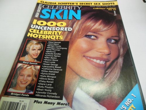 Celebrity Skin Busty Adult Magazine "Daryl Hannah" "Bridget Fonda" May 1993