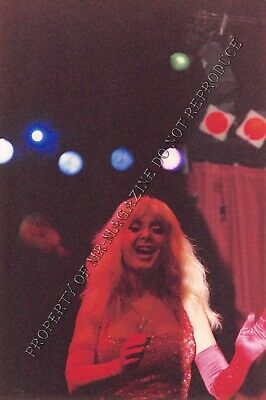 Nina Hartley Candid Original 4x6 Photo 1990s Performing at Live Show 357ig