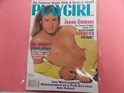 Playgirl Adult Magazine Jaason Simmons September 1995 040616lm-ep5