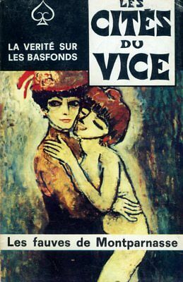 Les Cites Du Vice French Adult Novel 1960's 042514lm-epa