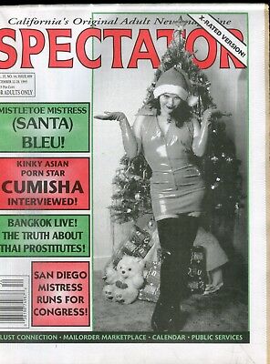 Spectator California Sex Newspaper Mistletoe Mistress #899 1995 082118lm-ep2