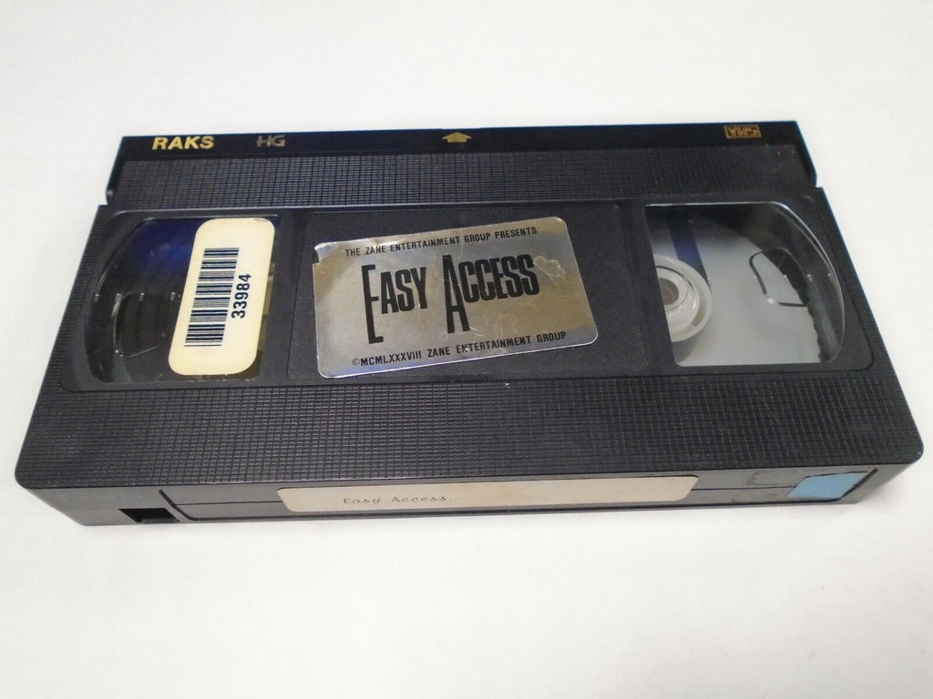 Easy Access Rocky Dilorenzo Ruby Jane Bakker 1989 87mins Adult VHS 020719AMP3