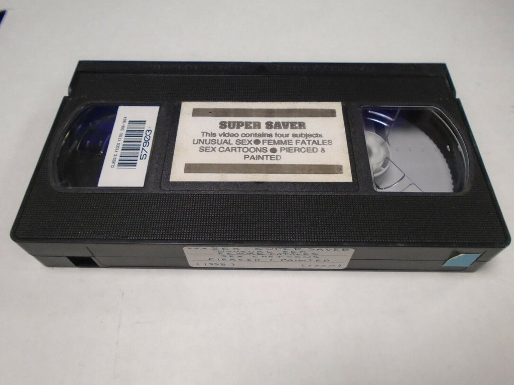 Super Saver Unusual Sex Femme Fatales 1998 120mins Adult VHS 021819AMP