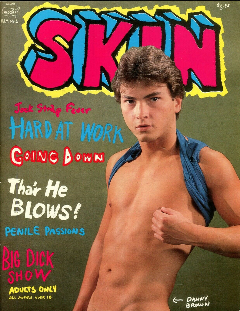 Magcorp Skin Gay Magazine Danny Brown vol.9 #6 1988 Magcorp 110519lm-ep