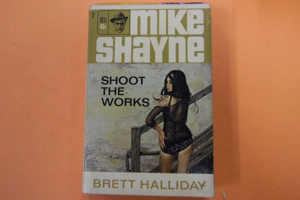 Shoot The Works Adult Novel by Brett Halliday 1965 110216lm-ep2