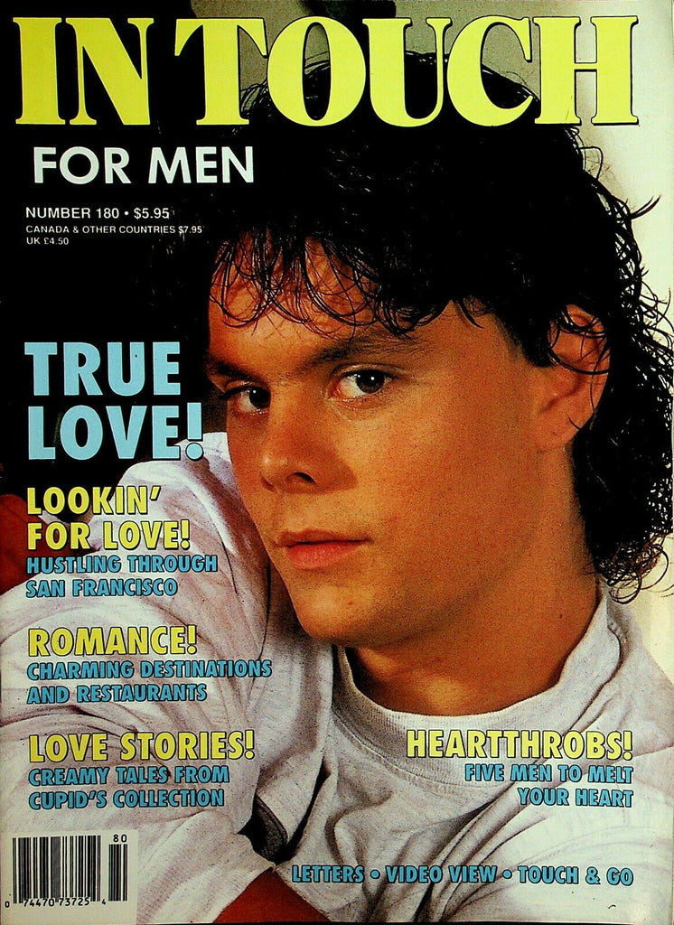 In Touch Gay Magazine Cover Guy Alex Long #180 February 1992 120620lm-ep2