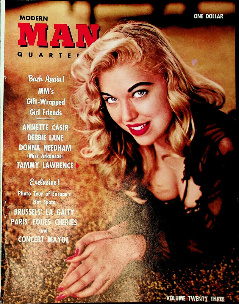 Modern Man Quarterly Annette Casir / Debbie Lane vol.23 1961 033020lm-ep3