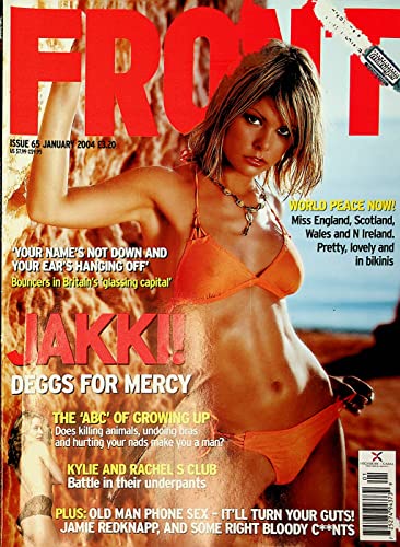 Front Busty Magazine Covergirl Jakki Deggs #65 January 2004