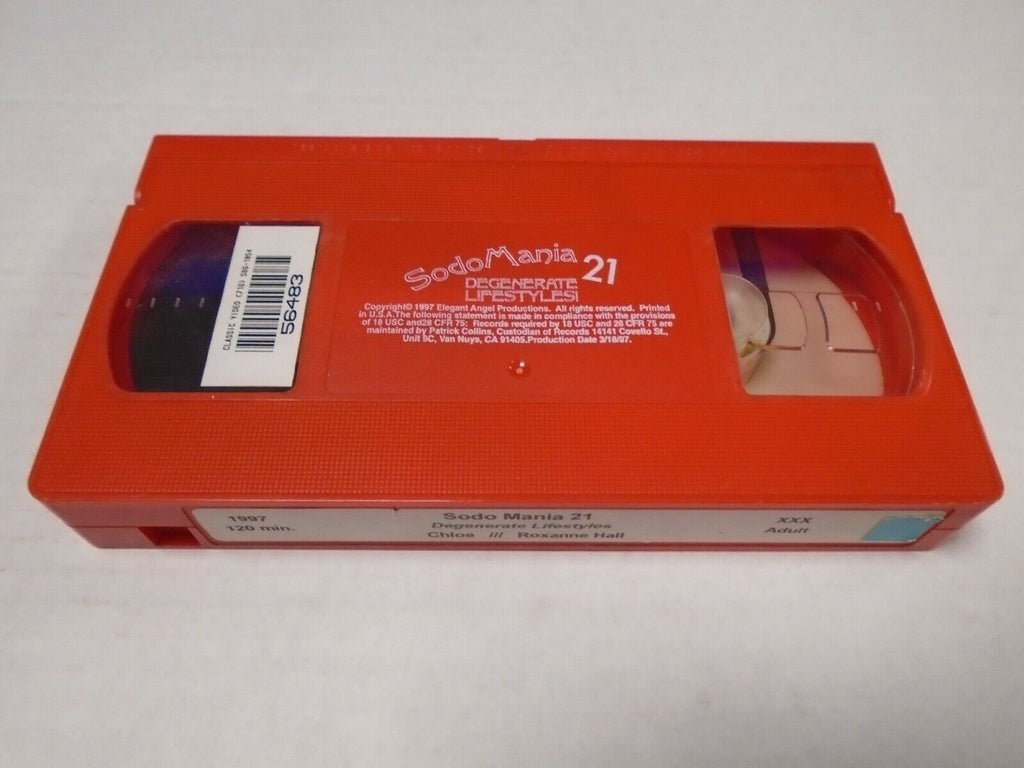 Sodo Mania 21 Chloe Rozanne Hall 1997 120mins Adult VHS 040519AMP