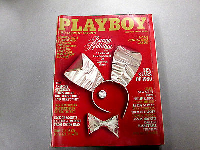 Playboy Adult Magazine Bunny Birthday 20 Years December 1980 120814lm-ep - Used