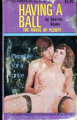 Having A Ball Novel by Charles Adams 1969 1st American Edition 032818lm-ep