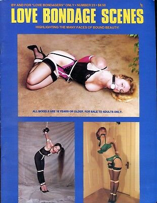 Love Bondage Scenes Magazine Allison Bound #23 1992 122117lm-ep
