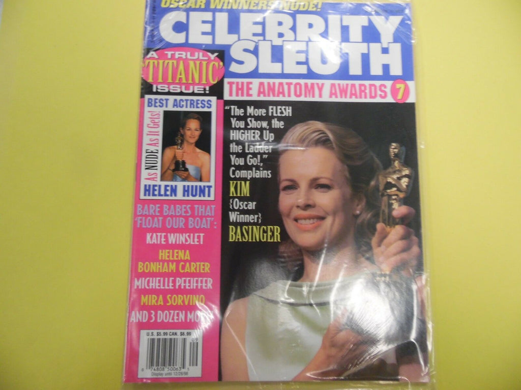 Celebrity Sleuth Magazine Kim Basinger vol.11 #9 new/sealed 052016lm-ep4