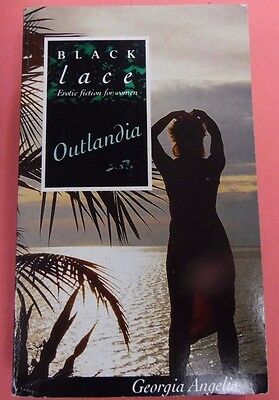 Black Lace- Outlandia Adult Novel by Georgia Angelis 1994 102213lm-epa