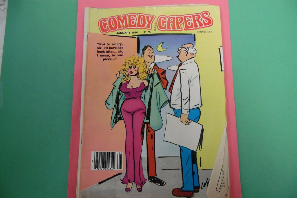 Comedy Capers Adult Cartoons January 1986 112616lm-ep