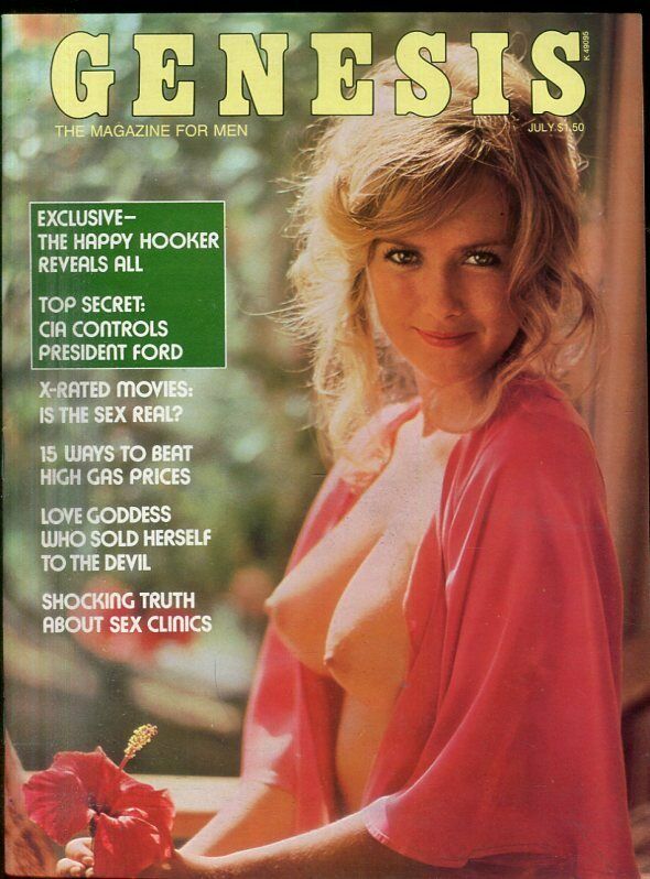 Genesis Magazine Happy Hooker / President Ford July 1975 042919lm-ep3