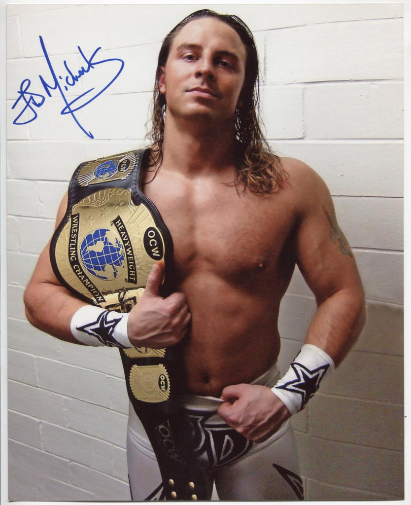JD Michaels WWE Autographed 8"x10" Photo w/COA WWE1-53