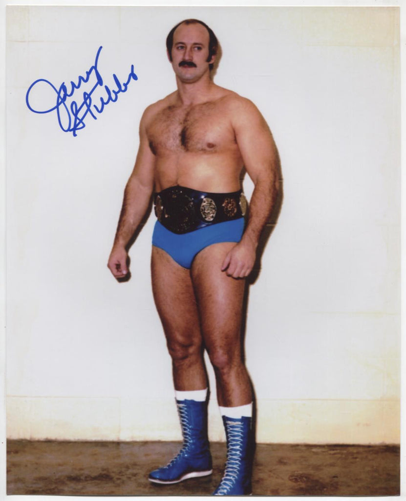 Jerry Stubbs NWA Autographed 8"x10" Photo w/COA WWE1-117