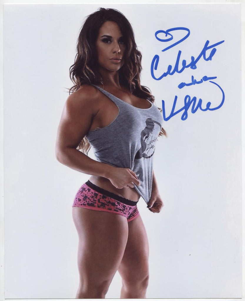 Celeste WWE Autographed 8"x10" Photo w/COA WWE2-118