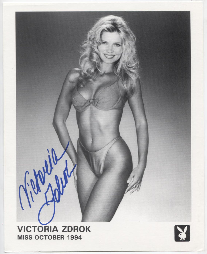 Victoria Zdrok Playboy Autographed 8"x10" Promo Photo w/COA WWE3-8
