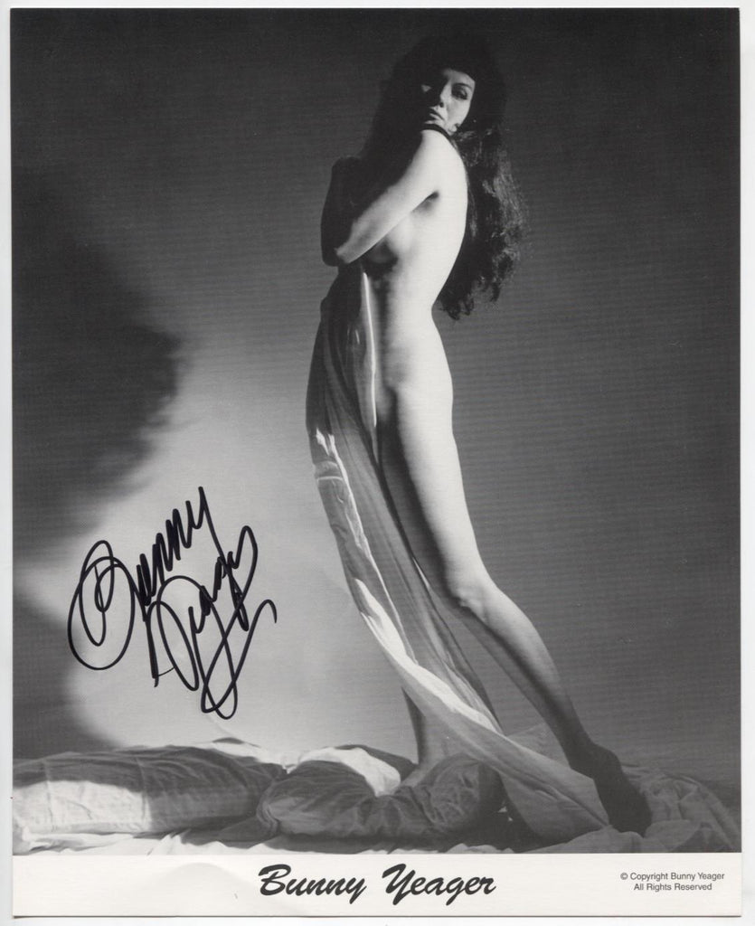 Bunny Yeager Playboy Autographed 8"x10" Promo Photo w/COA WWE3-59