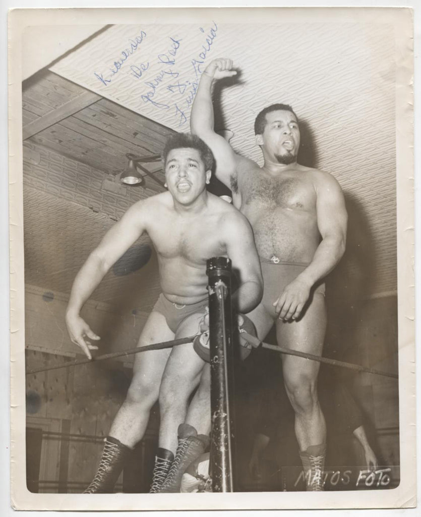Johnny Rock Luis Garcia Wrestling Autographed 8"x10" Photo w/COA WWE3-103