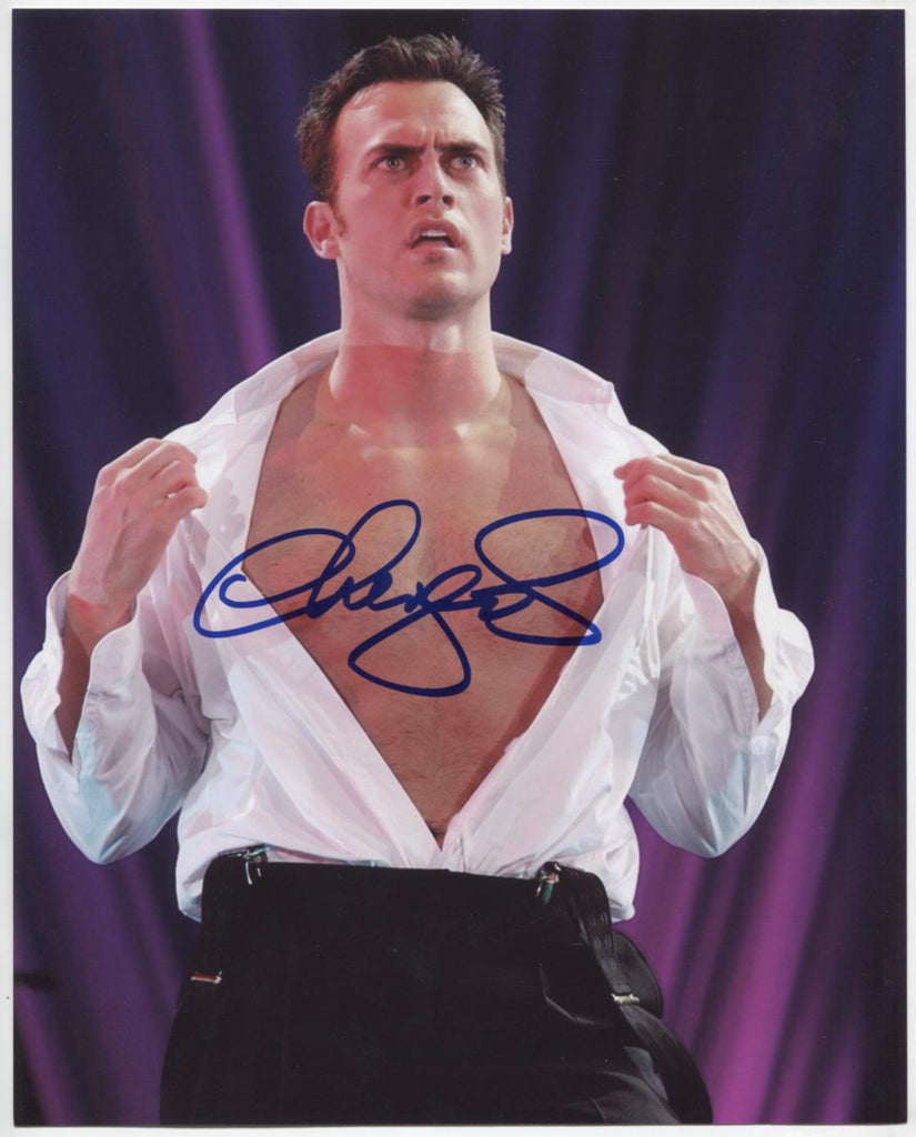 Cheyenne Jackson Actor Autographed 8"x10" Photo w/COA WWE3-101
