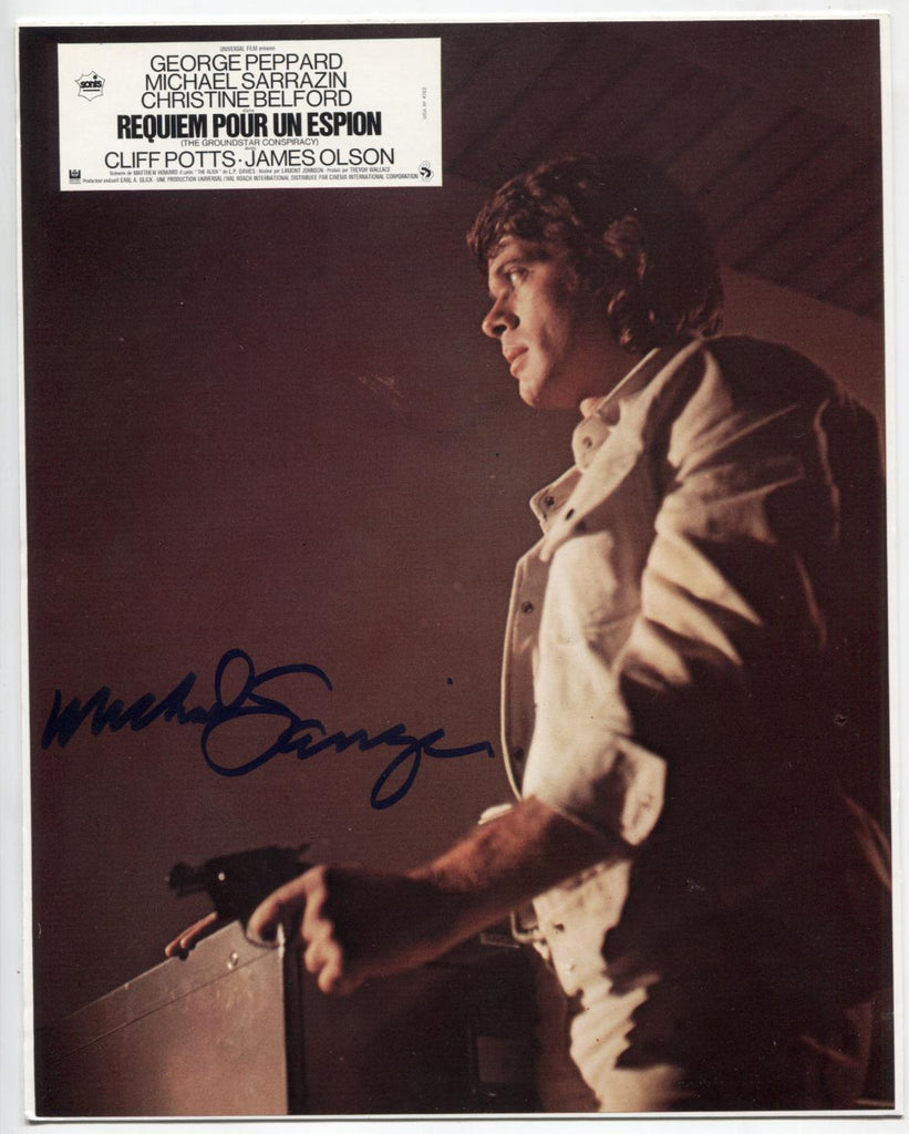 Michael Sarrazin Actor Autographed 8"x10" Photo w/COA WWE4-51