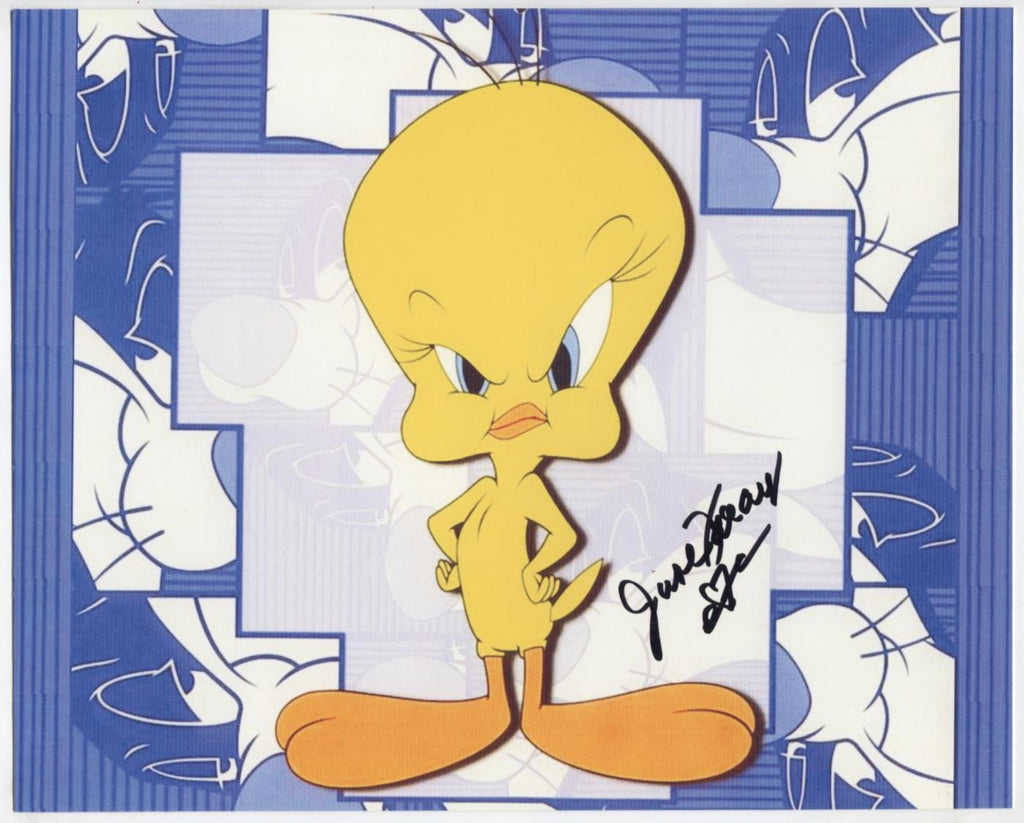 June Foray Voice Actress Autographed 8"x10" Photo w/COA WWE5-7