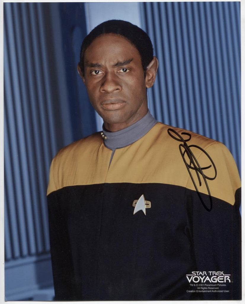 Tim Russ Star Trek Voyager Autographed 8x10 Photo w/COA WWE5-90