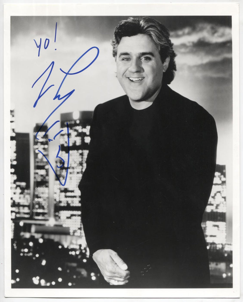 Jay Leno TV Host Autographed 8"x10" Photo w/COA WWE5-45