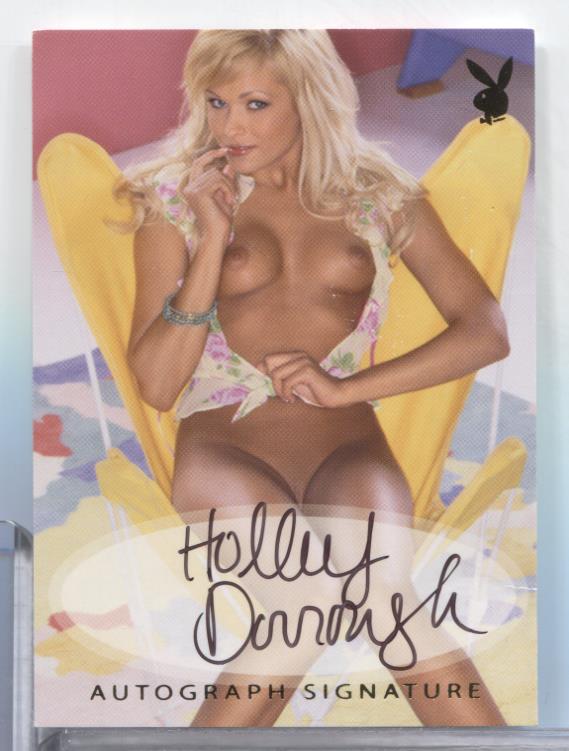 Holley Dorrough Playmate 2009 Playboy Auto #HD/LC 062123MLCD121